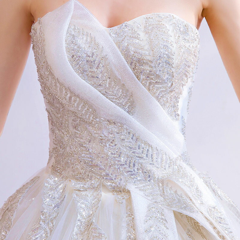 ウエディングドレス 花嫁 パーティードレス 結婚式 ドレス フォーマル ホワイト 二次会 ノースリーブ プリンセスライン バックレス リゾートドレス カクテルドレス お呼ばれ 大きいサイズ ブライダル ロングドレス 小きいサイズ wedding dress オーダーメイド