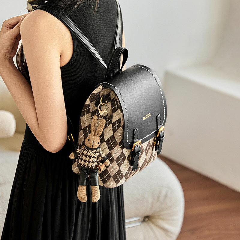 【軽量/2way/柔らかい】レディース ミニリュック 小さめ 通勤・通学対応 大人かわいい マザーズバッグ 革風デザイン