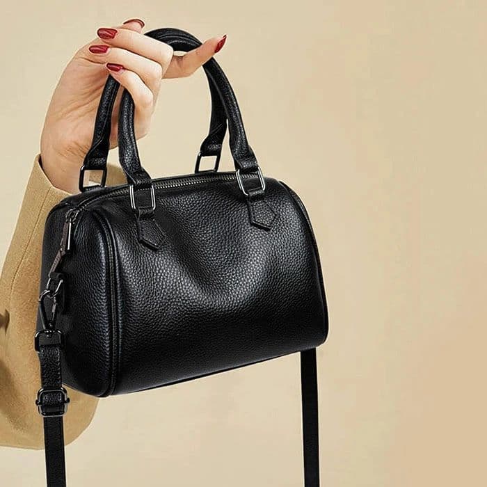 本革 ボストンバッグ レディース ハンドバッグ レザーバッグ 2way ショルダーバッグ 手提げ 斜め掛け 肩掛け 大人 軽い 軽量 通勤バッグ