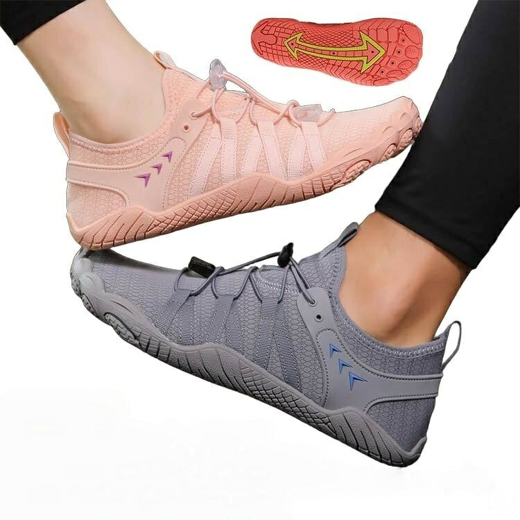 Rakuten - 軽量トレーニングシューズ フィットネスシューズ メンズ レディース 筋トレ 室内用 スポーツシューズ コンパクト 通気性 排水機能 ジム 黒 足袋シューズ ベアフット ボルダリング
