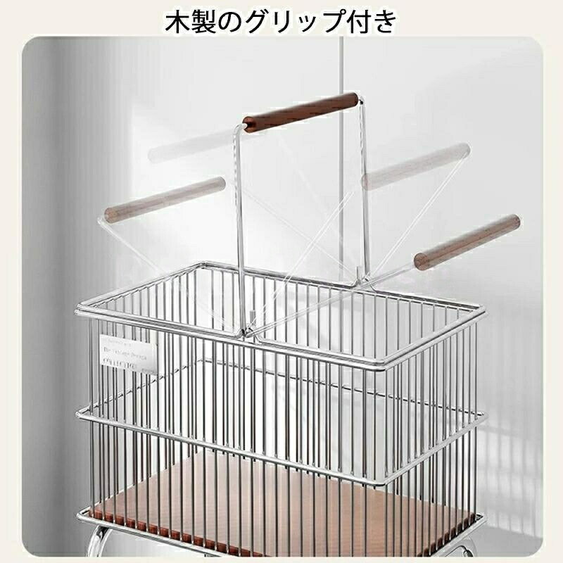 新作ランドリーバスケット 2段 ラック キャスター付き 下段収納棚 分離可能 大容量...