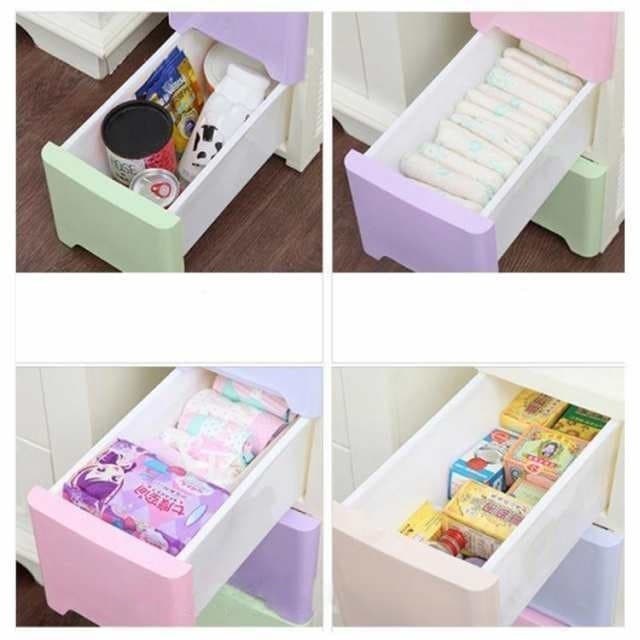 スリム ストッカー 幅15cm 18cm 25cm すき間収納 ストレージ 洗面所 引出し キッチン サニタリー 収納ラック 隙間収納 [3]