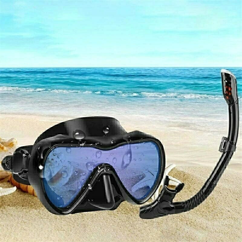 曇らない シュノーケル 素潜り用 ゴーグル 素潜りメガネ 海潜るメガネ 海に潜るゴーグル 空気の入らないシュノーケル 水漏れ防止 呼吸用パイプ 痛くない