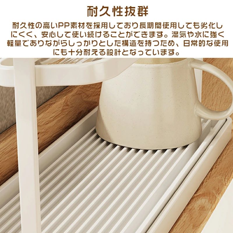 哺乳瓶 収納ラック シンプル 食器 水切りラック コップ 乾かす 立て 水筒 水切り 乾燥 コップ立て スタンド 収納 ボトルスタンド コップス 水筒スタンド キッチン収納 水切りかご schik-10009252 schik サンプル画像2