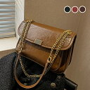 チェーン ショルダーバッグ レディース PUレザー 肩掛け/斜め掛け 20-50代 柔らかい 小さめ 可愛い 通勤 母の日 プレゼント(4)