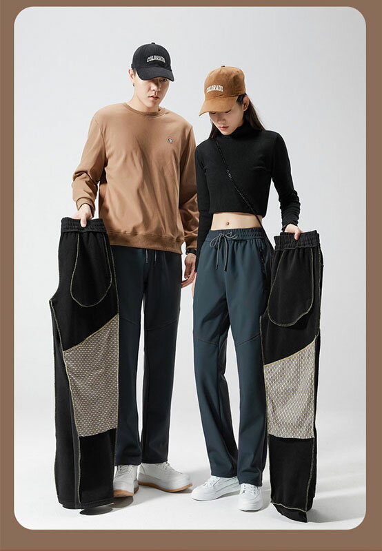 コーデュロイパンツ裏起毛防寒暖かい...