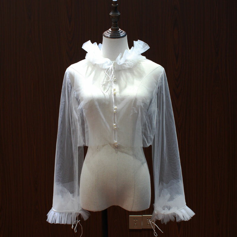ウエディングショール 結婚式 花嫁 袖あり ドレ...の商品画像
