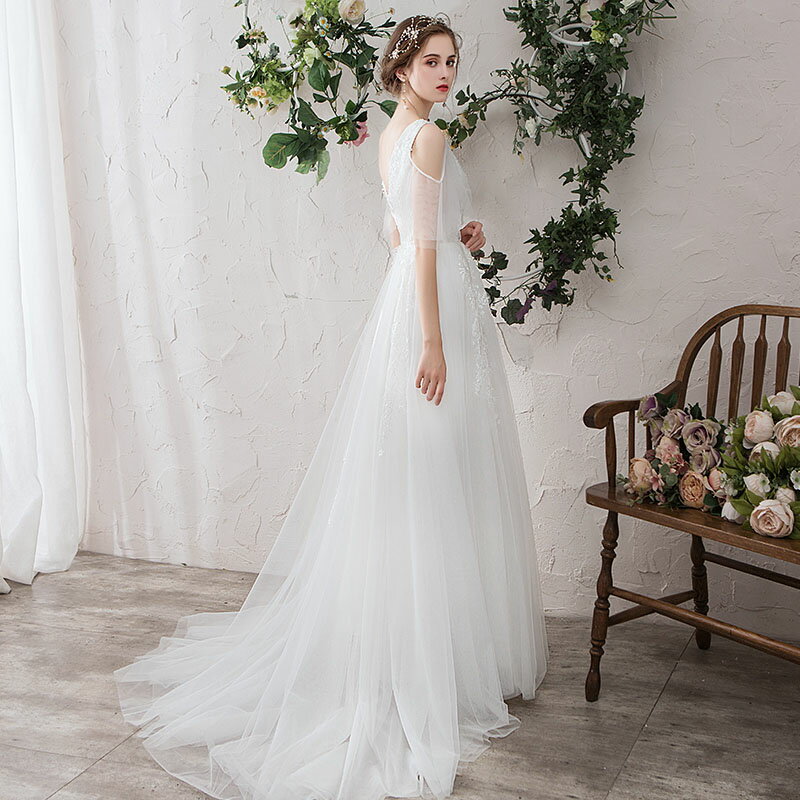 CO uC_ ][ghX OhX EGfBOhX ԉ AChX OB  Wedding dress  i  񎟉 Vv uC_ OhX hJ ][g sAm \