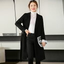 レディース コート ロング コート ゆったり ウールコート レディース アウター 大人 高級感 ビッグ襟 着痩せ コート 秋冬 通勤 高見え ロング丈 コート シンプル レディース ファッション フォーマル オフィス ビジネス 大きいサイズ(4)