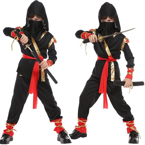 ハロウィン コスプレ ハロウィン仮装衣装 子供 男の子 にんじゃ 忍者 ハロウィン衣装 忍者服 キッズ コスチューム 余興 時代劇 文化祭 ステージ衣装 パーティー イベント schik-10023969 schik パッケージ画像