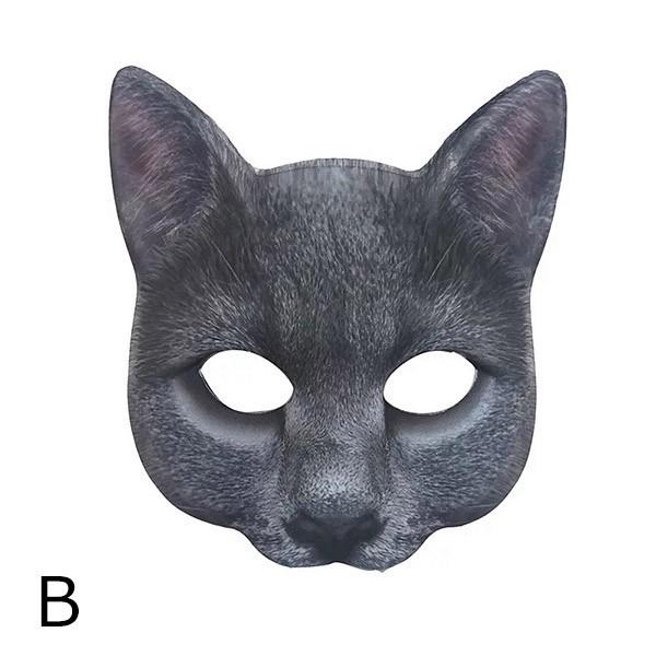 ハロウィンコスプレ 猫顔マスク ハロウィン 仮装グッズ 猫 可愛い 仮装 cos コスチューム ラバーマスク リアル 変装 パーティー ホラー schik-10024263 schik サンプル画像3