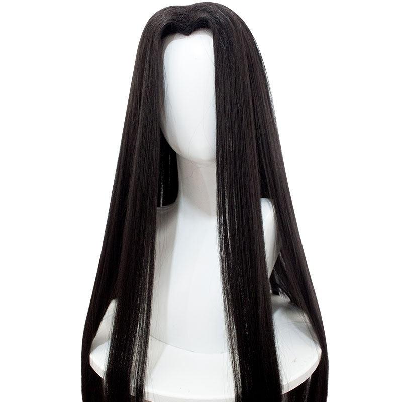 [ セット内容 ]ウィッグ/ヘアネット【※こちらの商品は、個人差等ございますので、商品ご到着後、お客様ご自身より手くしやカット等多少の調節が必要な場合もございます。】「記載のないアクセサリー　小物等は付属しません」[ カラー ]ブラック[ 素材 ]高温耐熱ファイバー[ サイズ ](cm)長さ：約80cm※表記寸法と実寸値の多少の誤差はご容赦ください。※ご注意：詳しいサイズや注意点については、【商品情報・詳細】を必ずご確認ください。ウィッグ メンズ フルウィッグ ロングウィッグ 長髪 かつら 自然 男装 イケメン コスプレ おしゃれ かっこいい 可愛い ロング 耐熱ウィッグ 黒髪 ブラック 小顔効果抜群 コスチューム 仮装 演劇 文化祭 学園祭 イベントサイズ表（cm）長さ：約80cm※表記寸法と実寸値の多少の誤差はご容赦ください。注意事項下記項目を必ずご一読頂き、ご了承の上ご注文をお願いします。● 閲覧環境により掲載写真と実際の商品の色合いが異なる場合があります。● モデルに小物を使う場合がございますが商品に含まれません。● 稀ではございますが製造過程・出荷過程で出来る細かなキズ・折りジワ・汚れ・ほつれ等がございます。細部まで気になる方のご購入はご遠慮ください。● 商品の仕様・デザインは製造元の都合により予告なく変更することがあります。また、突然の欠品等で商品手配の遅れや手配ができない場合がございますので、ご了承ください。● 海外製品のため品質表示タグのついていない商品もございます。● 万が一商品に不備があった場合の返品・交換は商品到着後5日以内とさせていただいております。期日以降はお受け致しかねます。● 土日祝祭日のご注文およびお問い合わせへの弊社からの回答は翌営業日以降となります。結婚式やイベントにて、ご友人と同じ商品をそれぞれ別にご購入予定のお客様へ● ご友人と同日にご注文・ご入金をお願い致します。（難しい場合、ご注文前にご相談ください）● ご注文の際にご注文手続きページにて【同じ商品を希望するご友人のお名前】欄に、該当するご友人のお名前を必ずご記入ください。● 製造元の都合により稀に商品の仕様（色味やデザイン等）が予告なく変更する場合や複数店舗販売の関係上、在庫切れが起こる場合がございます。● ご友人のお名前のご記入がなかった場合や、別日でのご購入、またはご入金が遅れてしまった等の理由による在庫切れ・仕様変更によるデザインの相違があった場合の交換、返品等は受け付けることができなくなりますのでご注意願います。お買い物ガイド　＞