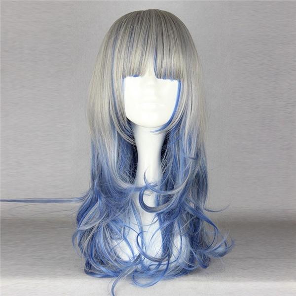 [ セット内容 ]ウイッグ/ヘアネット[ カラー ]写真をご参考下さい[ 素材 ]耐熱ファイバー[ サイズ ](cm)頭周り55-58cm※表記寸法と実寸値の多少の誤差はご容赦ください※こちらの商品は、個人差等ございますので、商品ご到着後、お客様ご自身より手くしやカット等多少の調節が必要な場合もございます。※ご注意：詳しいサイズや注意点については、【商品情報・詳細】を必ずご確認ください。仮装ウィッグ ロング レディース キュート 小顔効果抜群 可愛い 仮装 大人用 原宿風 lolita かつら 長髪 前髪 女性用 つけ毛 かつら wig コスプレウィッグ 耐熱ウィッグ コスチューム 仮装 大人用 dp016g4g4x1サイズ表（cm）頭周り55-58cm※表記寸法と実寸値の多少の誤差はご容赦ください※こちらの商品は、個人差等ございますので、商品ご到着後、お客様ご自身より手くしやカット等多少の調節が必要な場合もございます。「記載のないアクセサリー、小物等は付属しません」注意事項下記項目を必ずご一読頂き、ご了承の上ご注文をお願いします。● 閲覧環境により掲載写真と実際の商品の色合いが異なる場合があります。● モデルに小物を使う場合がございますが商品に含まれません。● 稀ではございますが製造過程・出荷過程で出来る細かなキズ・汚れ・ほつれ等がございます。細部まで気になる方のご購入はご遠慮ください。● 商品の仕様・デザインは製造元の都合により予告なく変更することがあります。また、突然の欠品等で商品手配の遅れや手配ができない場合がございますので、ご了承ください。● ボタンの穴が開いていない商品が稀にございますが不良品ではございません。● 海外製品のため品質表示タグのついていない商品もございます。● 万が一商品に不備があった場合の返品・交換は商品到着後5日以内とさせていただいております。期日以降はお受け致しかねます。● 土日祝祭日のご注文およびお問い合わせへの弊社からの回答は翌営業日以降となります。結婚式やイベントにて、ご友人と同じ商品をそれぞれ別にご購入予定のお客様へ● ご友人と同日にご注文・ご入金をお願い致します。（難しい場合、ご注文前にご相談ください）● ご注文の際にご注文手続きページにて【同じ商品を希望するご友人のお名前】欄に、該当するご友人のお名前を必ずご記入ください。● 製造元の都合により稀に商品の仕様（色味やデザイン等）が予告なく変更する場合や複数店舗販売の関係上、在庫切れが起こる場合がございます。● ご友人のお名前のご記入がなかった場合や、別日でのご購入、またはご入金が遅れてしまった等の理由による在庫切れ・仕様変更によるデザインの相違があった場合の交換、返品等は受け付けることができなくなりますのでご注意願います。お買い物ガイド　＞