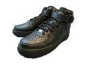 ナイキ　NIKEナイキ エア フォース 1 MID'07ブラック/ブラック