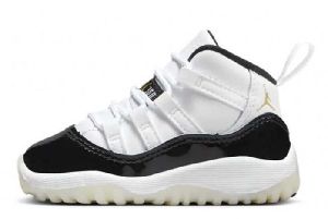 【送料無料】ナイキエア ジョーダン 11 レトロ TDAIR JORDAN 11 TD ホワイト/ブラック/メタリックゴー..