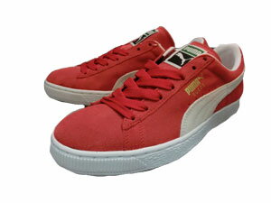 楽天スポーツ＆カジュアル　hiro【送料無料】プーマ　pumaプーマ　スウェード クラシック　プラスPUMA SUEDE CLASSIC +チームリーガルレッド/ホワイト