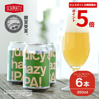 ＼★ポイント5倍★期間限定 本日限り／クラフトビール juicy & hazy IPA ジューシー ヘイジーIPA ドイツで醸造したこだわりビール シーズナルビール 4種のホップ使用 330ml 缶 6本セット 送料無料 6缶 缶ビール ヘイジービール お酒 クラフト 成人祝い ギフト プレゼント