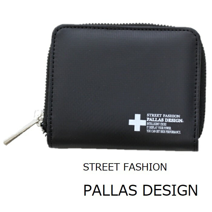 財布　二つ折り財布　コンパクト　メンズ　クロスデザイン　ターポリン　送料無料　軽い