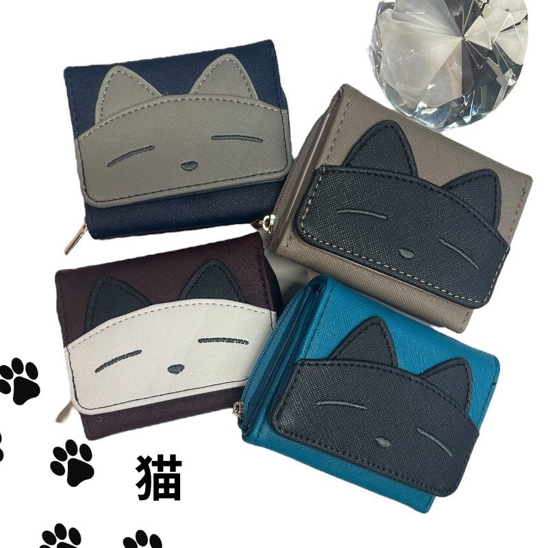 楽天市場】三毛猫 財布(レディース財布|財布・ケース 楽天市場】三毛猫 財布(レディース財布|財布・ケース
