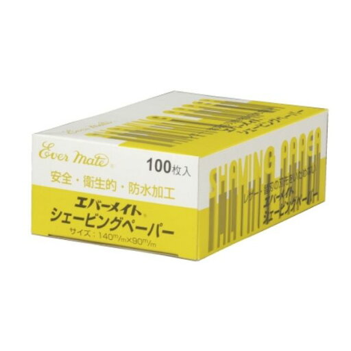 【取り寄せ商品A】エバーメイト シェービングペーパー 100枚入 【取り寄せ商品A】エバーメイト シェービングペーパー 100枚入