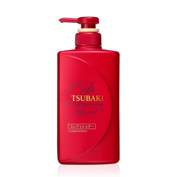 【ケース販売】【1ケース9個入】資生堂 ツバキ プレミアムモイスト ヘアコンディショナー 本体 490ml