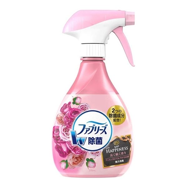 【ケース販売】【1ケース12個入】P&G ファブリーズ with レノアハピネス アンティークローズ&フローラルの香り 本体 370ml