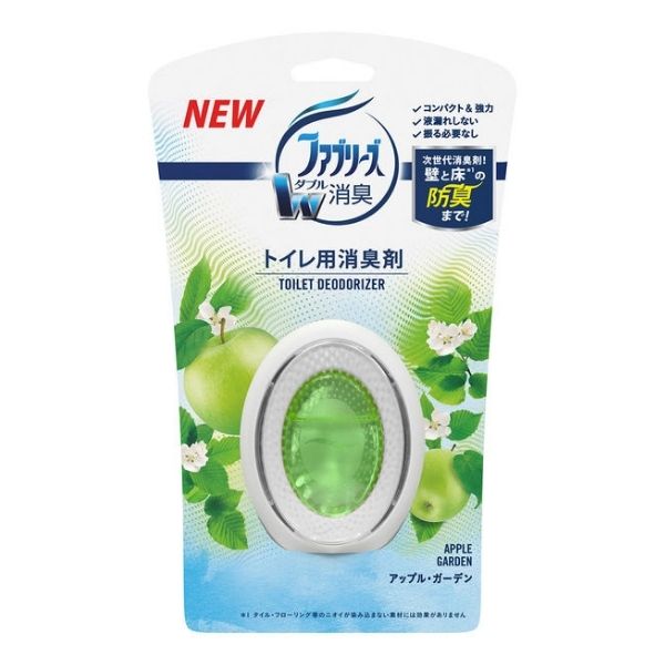 【ケース販売】【1ケース24個入】P&G ファブリーズ W消臭 トイレ用消臭剤 アップル・ガーデン