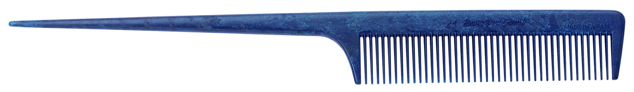 ホンゴ ビュープロコーム No.21 カーボン インディゴライト【取り寄せ商品A】【美容師用 プロ用 理容師 サロン専売 美容学生 メンズカット レディースカッ...