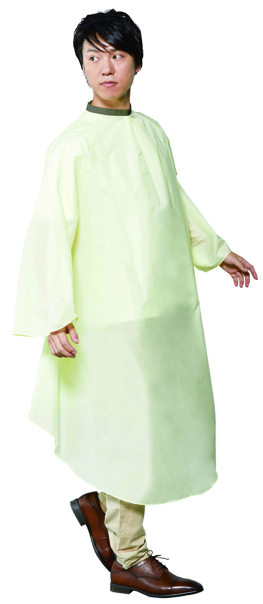 ワコウ No.3481 ワイドソファードレス【取り寄せ商品A】【プロ用 美容師用 理容師用 サロン専売 軽量 耐久性 使いやすい 動きやすい 汚れに強い メンズ...