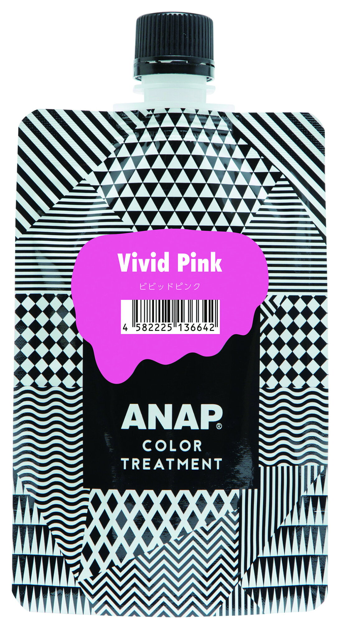 【取り寄せ商品A】ANAP カラートリートメント パウチ ビビッドピンク 150g
