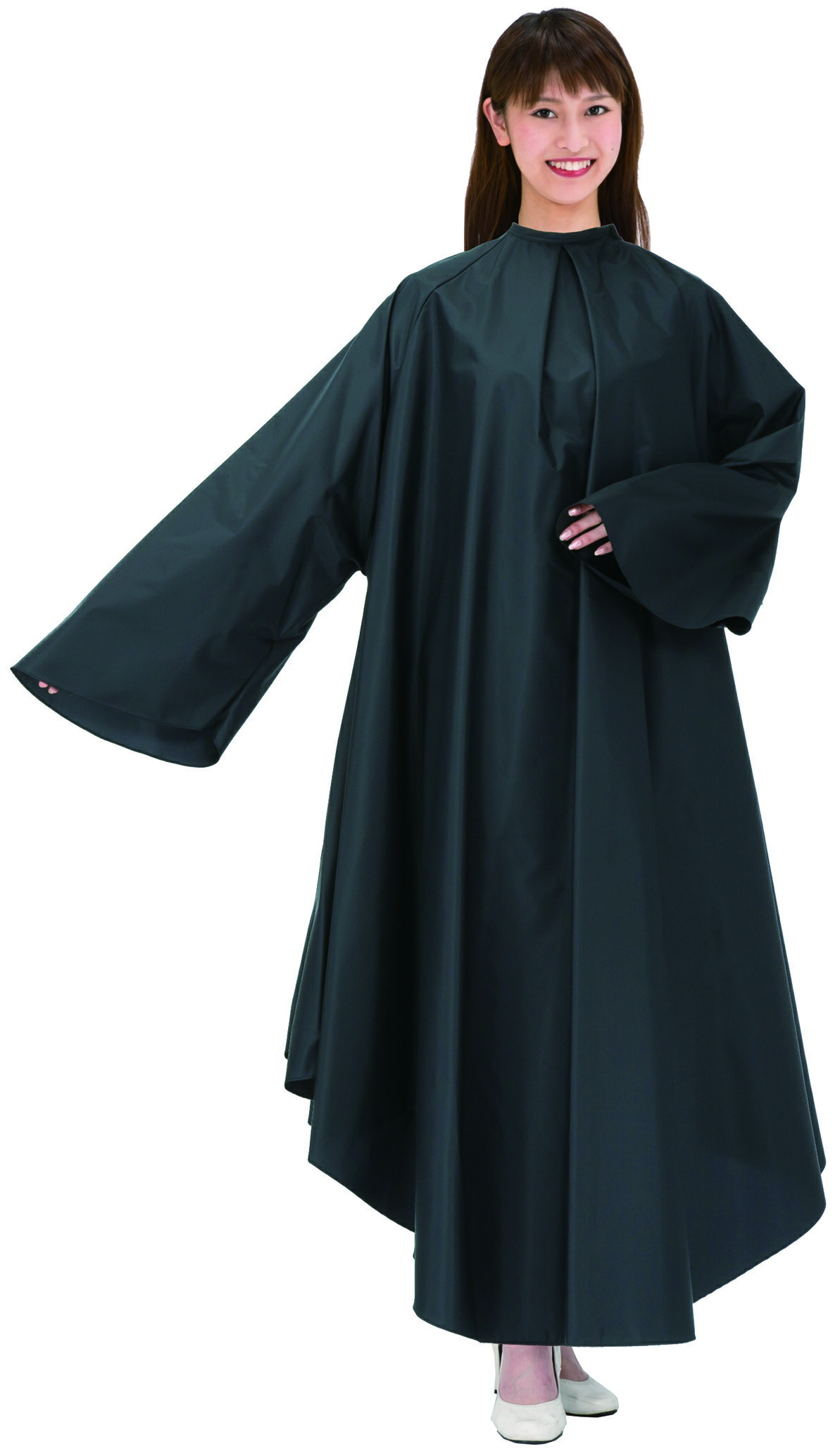 カトレア　No.8009　ヘアダイジャンボ袖付クロス【取り寄せ商品A】