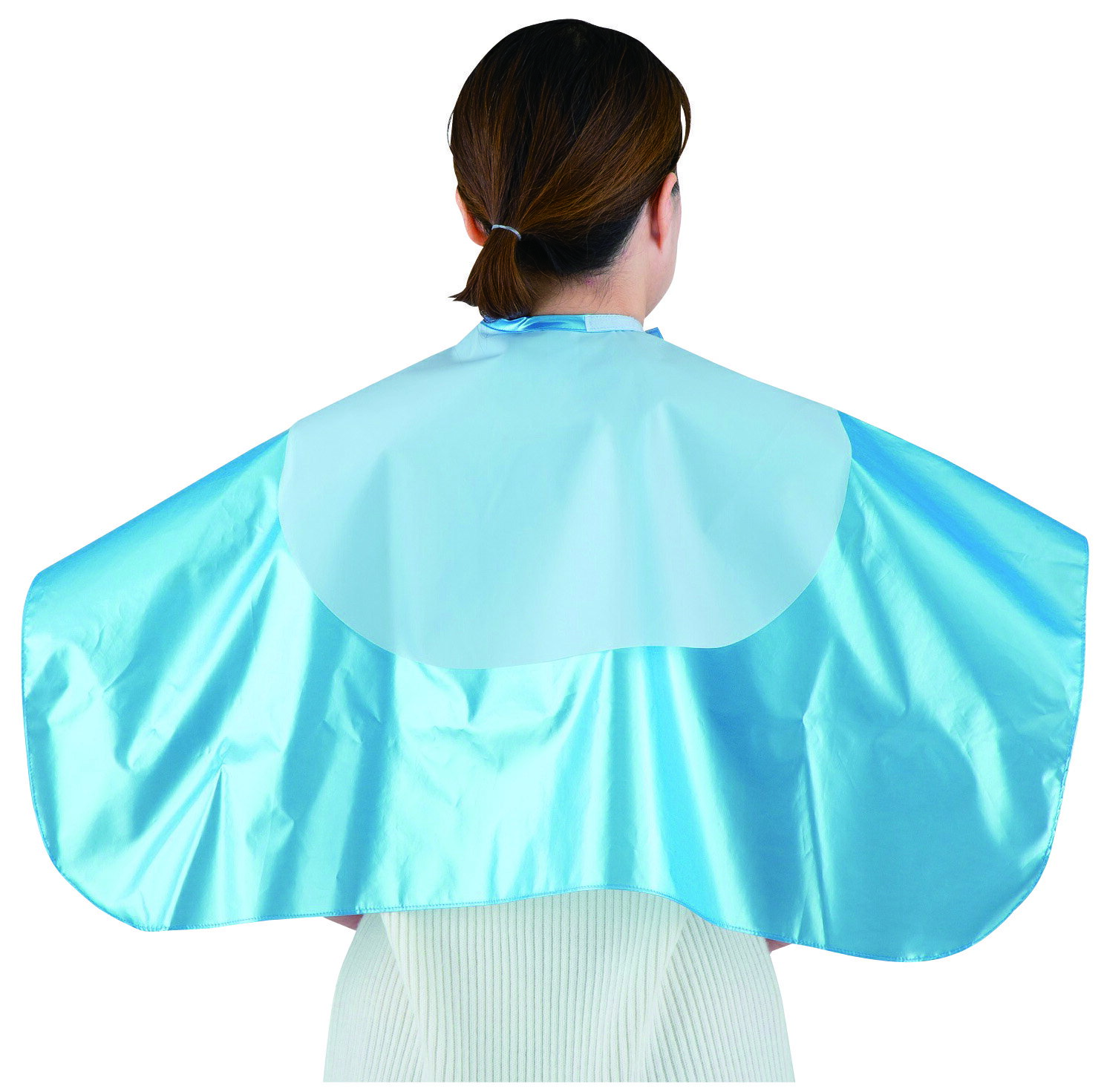 メイホー No.3066 バックシャンプークロス スーパークレア ブルー【取り寄せ商品A】【プロ用 美容師用 理容師用 サロン専売 軽量 耐久性 使いやすい 動...