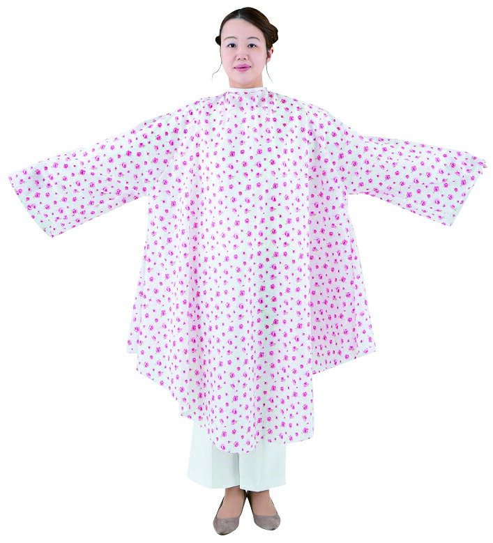 メイホー N o4641袖付防水クロス ローザ【取り寄せ商品A】【プロ用 美容師用 理容師用 サロン専売 軽量 耐久性 使いやすい 動きやすい 汚れに強い メン...