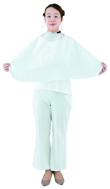 メイホー No.5702 ウルトラケープ デウス ホワイト【取り寄せ商品A】【プロ用 美容師用 理容師用 サロン専売 軽量 耐久性 使いやすい 動きやすい 汚れ...