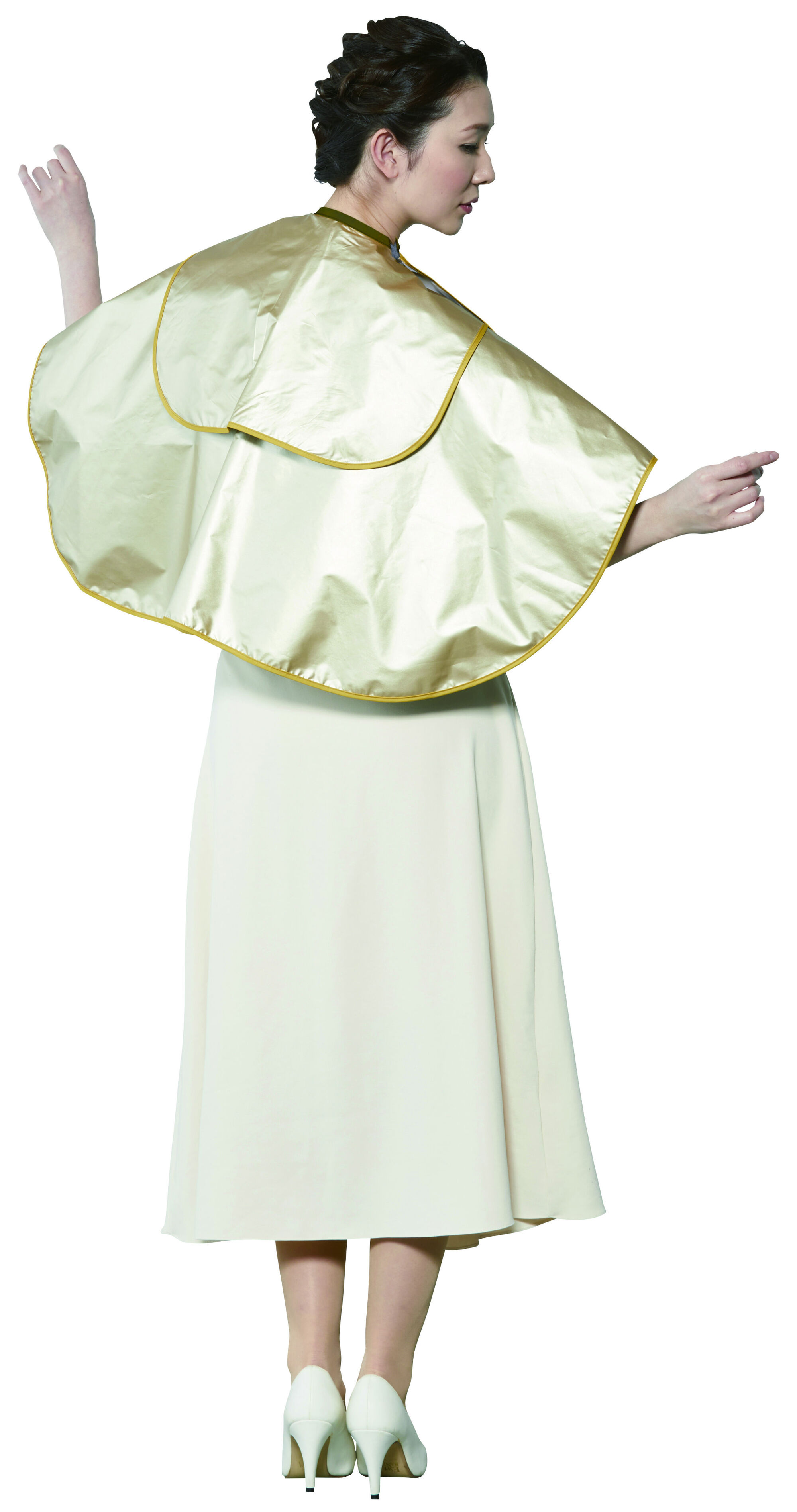 ワコウ No.3771 パールシャンプーケープ【取り寄せ商品A】【プロ用 美容師用 理容師用 サロン専売 軽量 耐久性 使いやすい 動きやすい 汚れに強い メン...