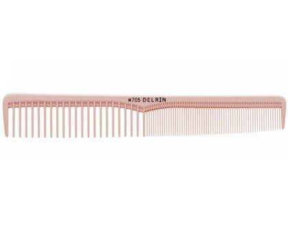 【1個】【定形外郵便発送】植原セル デルリンテーツコーム #705 ピンク【取り寄せ商品A】【美容師用 プロ用 理容師 サロン専売 美容学生 メンズカット レデ...