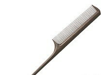 【1個】【定形外郵便発送】植原セル ニューデルリンリングコーム No.3先細 ブラウン【取り寄せ商品A】【美容師用 プロ用 理容師 サロン専売 美容学生 メンズ...