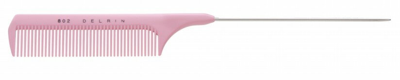 【1個】【定形外郵便発送】植原セル ニューデルリンスムーズコーム No.802 ピンク【取り寄せ商品A】【美容師用 プロ用 理容師 サロン専売 美容学生 メンズ...