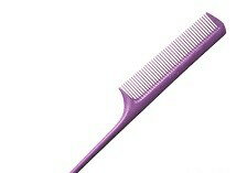 植原セル ニューデルリンリングコーム No.3先細 バイオレット【取り寄せ商品A】【美容師用 プロ用 理容師 サロン専売 美容学生 メンズカット レディースカッ...