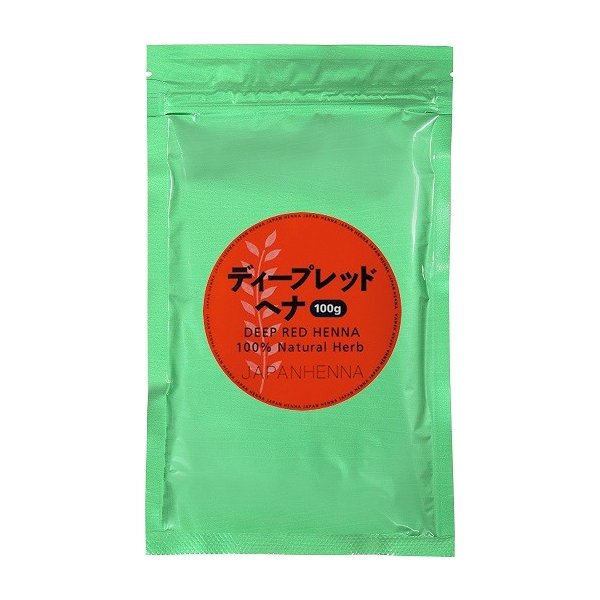 ジャパンヘナ ディープレッドヘナ 100g