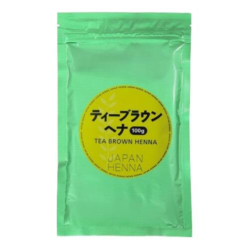 ジャパンヘナ ティーブラウンヘナ 100g