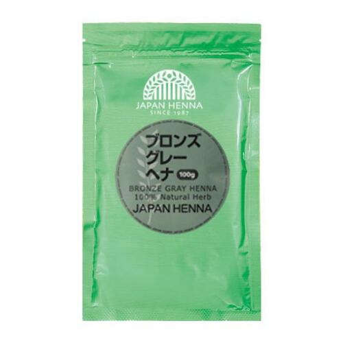 ジャパンヘナ ブロンズグレーヘナ 100g