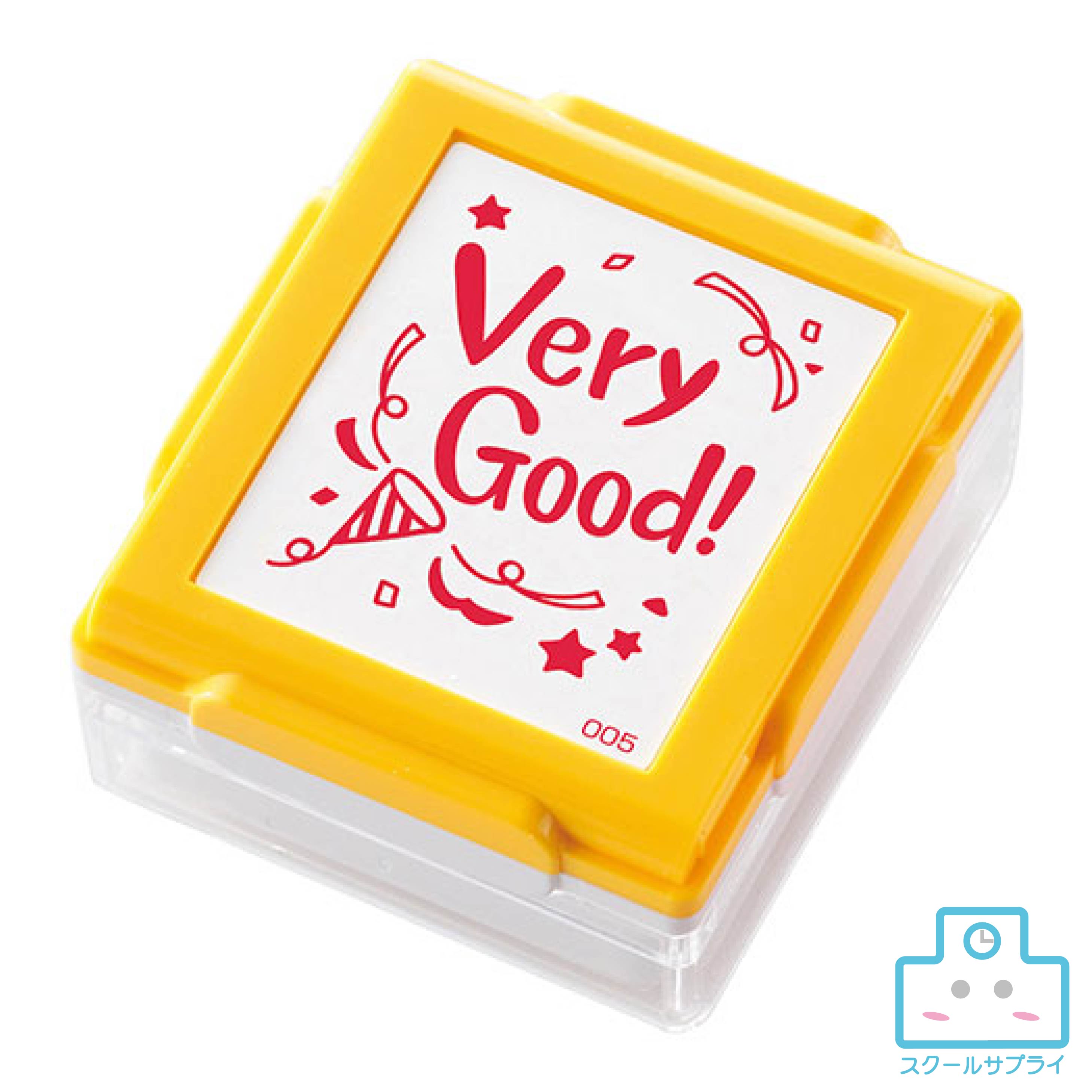 乐天商城 - いいね！スタンプくん Very Good！ アーテック 浸透印 評価印