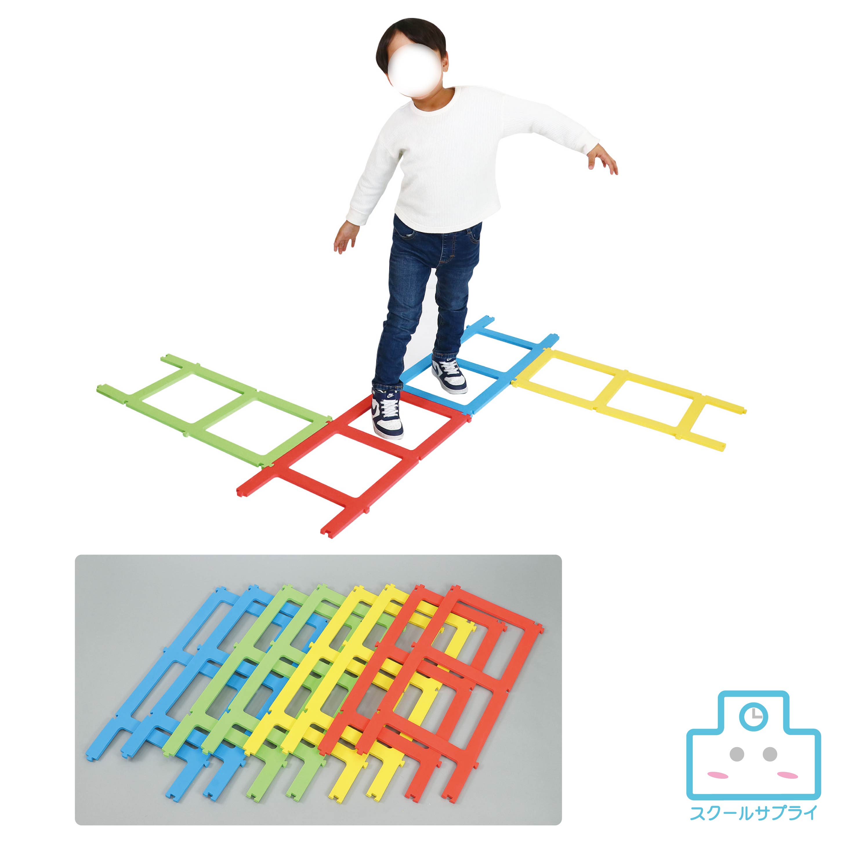 EVAジョイントラダー 4色8本組 アーテック