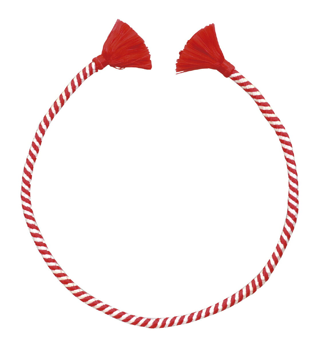 乐天商城 - 【個人宅配送不可】かんたんねじりはちまき 赤/白　アーテック