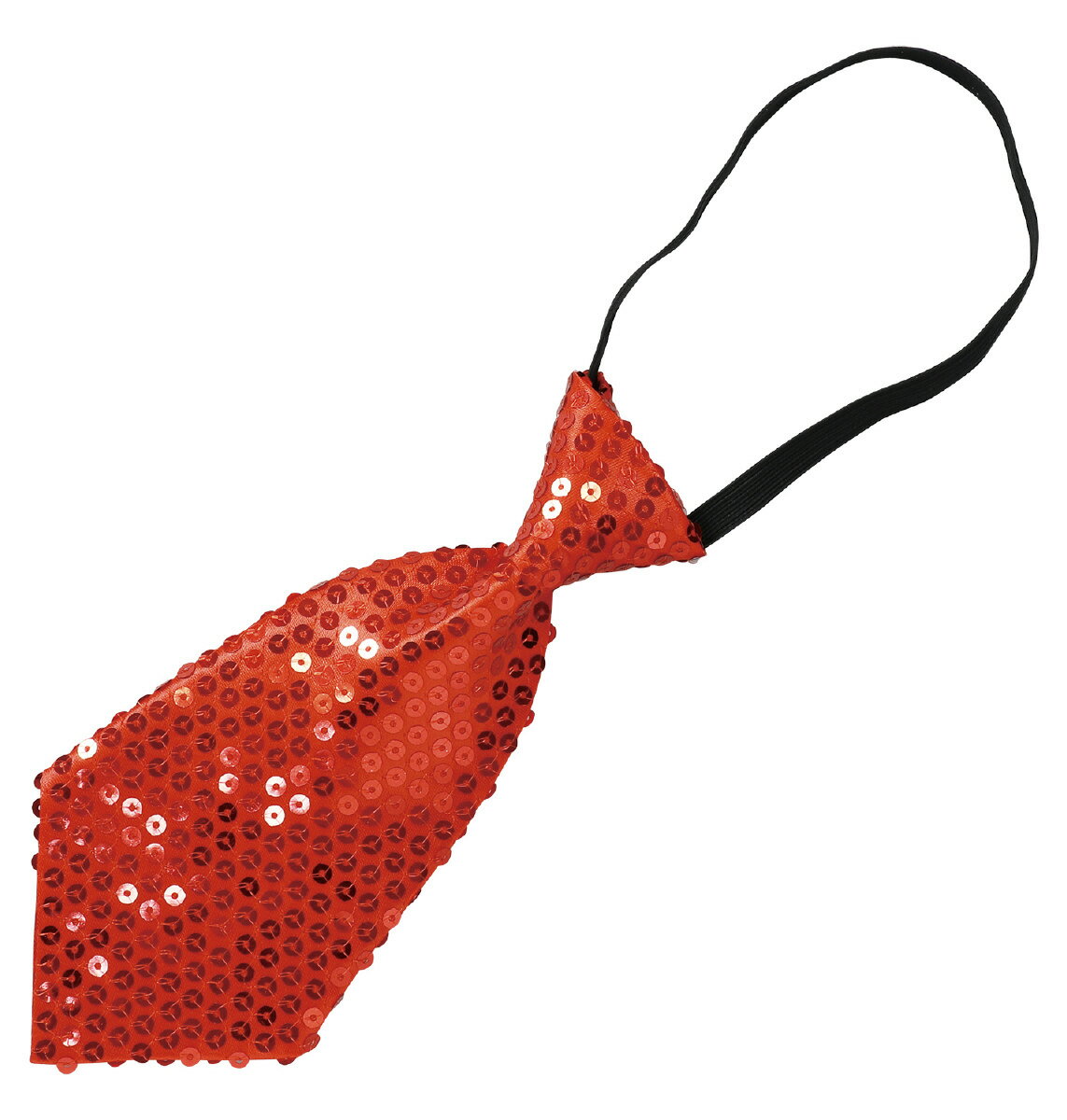 【個人宅配送不可】キラキラワイドネクタイ 赤 アーテック