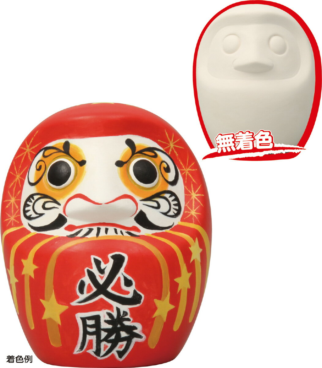 乐天商城 - 【個人宅配送不可】素焼だるま貯金箱　アーテック
