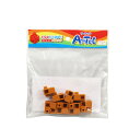 【個人宅配送不可】Artecブロック ハーフA 8P 茶 アーテック