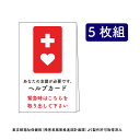 ヘルプカード 5枚組 障がい 病気 難聴 てんかん パニック障害 発達障がい