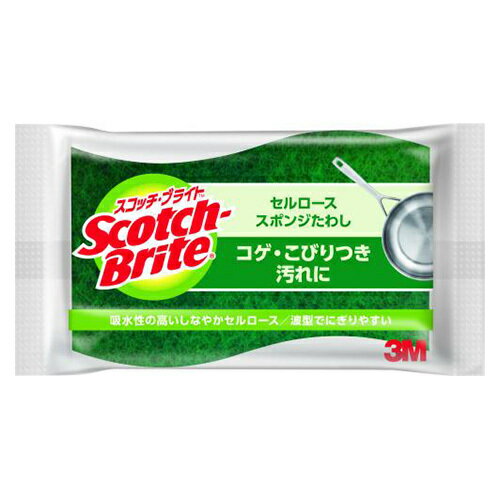 乐天商城 - スコッチ・ブライト セルローススポンジたわし 3M　C-31S